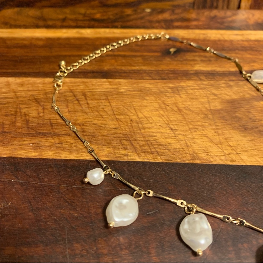 Imitation Pearl Y-Shaped Necklace for Women - Picture 5 of 5